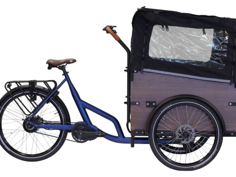 Altec Xcient E-Bike Bakfiets 26' BZB E-CARGO ENV-MM 540H CVP HDISC MATT BLUE METALLIC