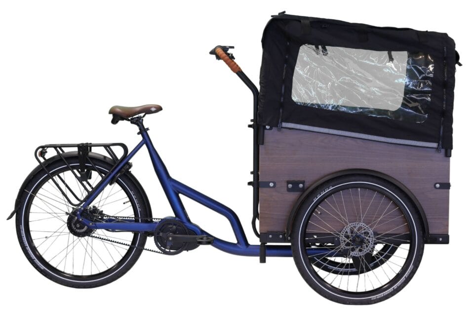 Altec Xcient E-Bike Bakfiets 26' BZB E-CARGO ENV-MM 540H CVP HDISC MATT BLUE METALLIC