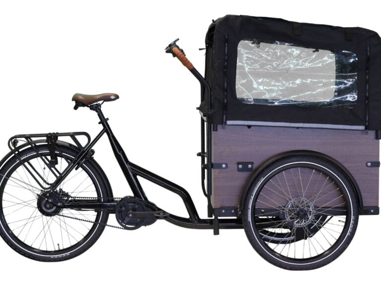 Altec Xcient E-Bike Bakfiets 26' BZB E-CARGO ENV-MM 540H CVP HDISC GLOSSY BLACK
