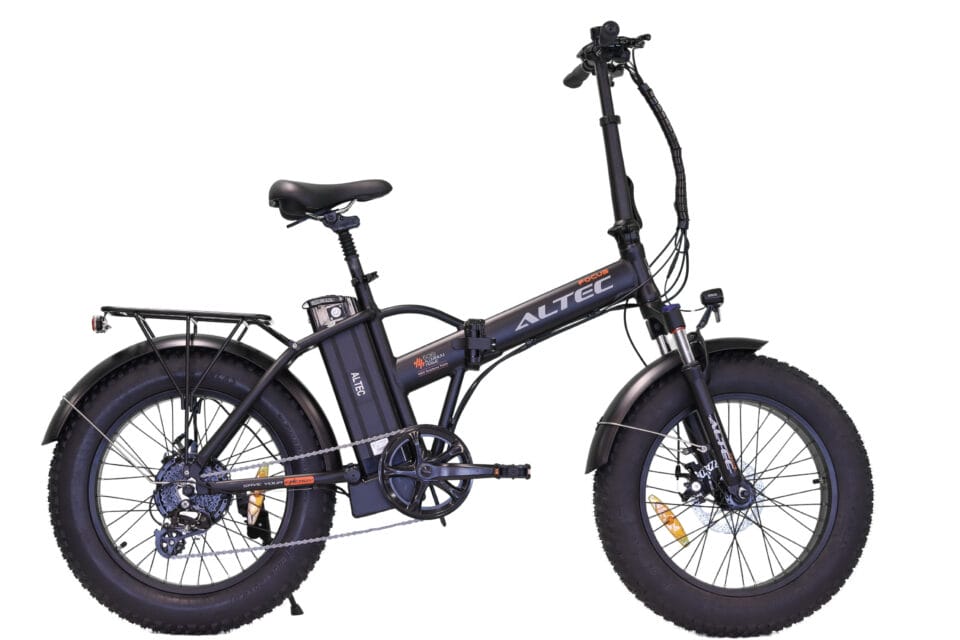 Altec Focus E-Bike Fatbike Bicicleta plegable 468Wh Motor traseiro de 8 velocidades 130RX 60Nm
