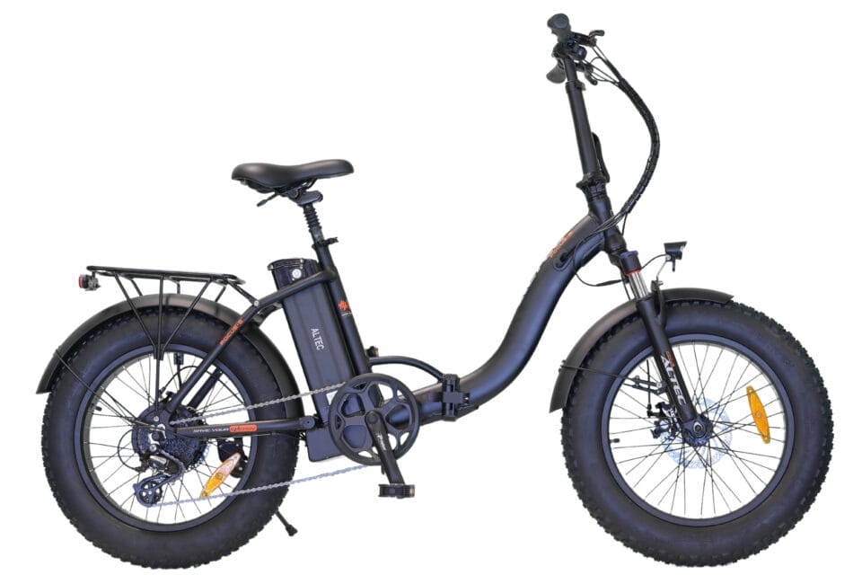 Altec Focus-S E-Bike Sepeda Lipat Fatbike 468Wh Motor Belakang 8 Kecepatan 130RX 60Nm