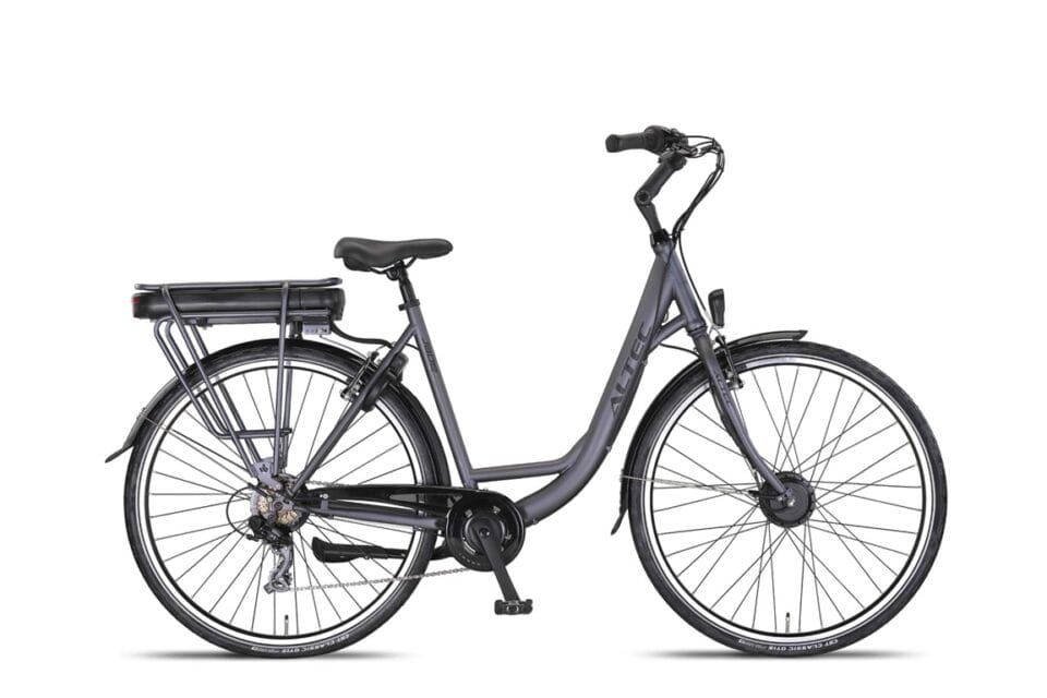 Bicicleta eléctrica Altec Jade 518 Wh 7 velocidades gris mate 53 cm - M129 - 40 Nm