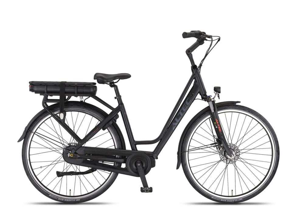 Altec Delta E-bike 518Wh N-7 મિડલ મોટર RLR મેટ બ્લેક 49cm - M80 -80Nm –