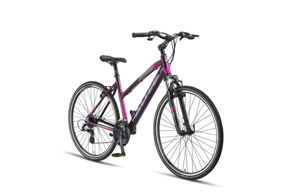 Altec Legarda Trekking V-Brakes Dames 28 inch Purple/Pink *** IN PRIJS VERLAAGD *** - Afbeelding 2