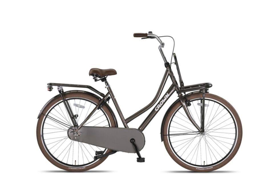 Транспортний велосипед Holland 28 дюймів 53 см попелясто-сірий *** АКЦІЯ ***