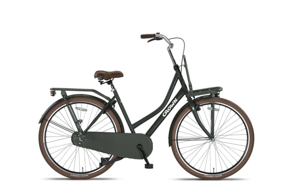 Транспортный велосипед Holland 28 дюймов, 53 см, армейский зеленый *** АКЦИЯ ***