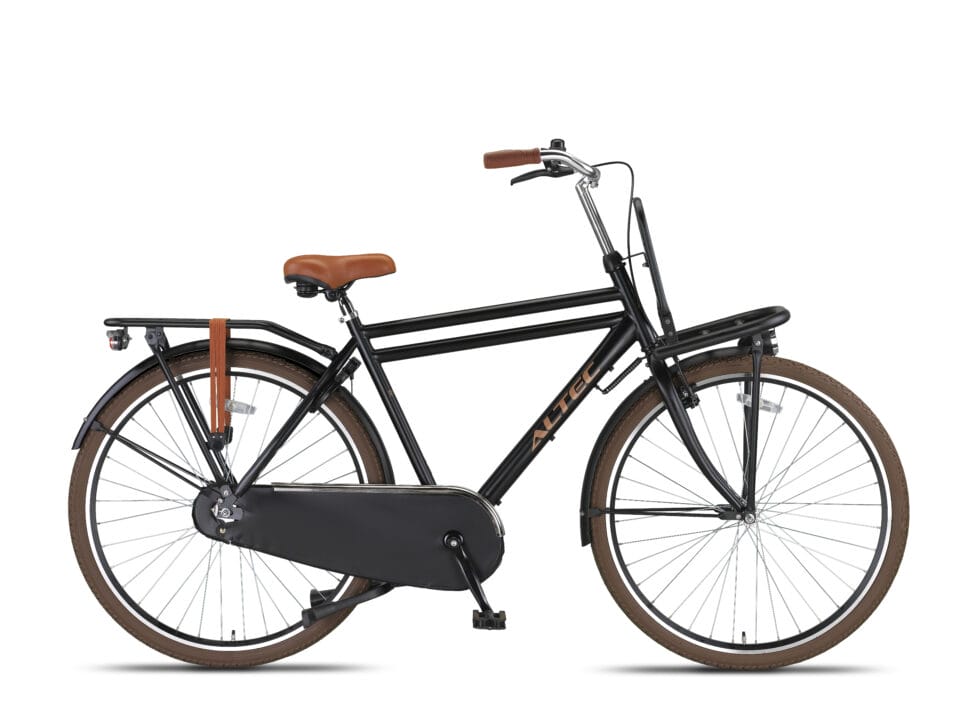 Altec Dutch 28 英寸男式运输自行车（1 速）55 厘米哑光黑色 *** 促销最低价格保证 ****