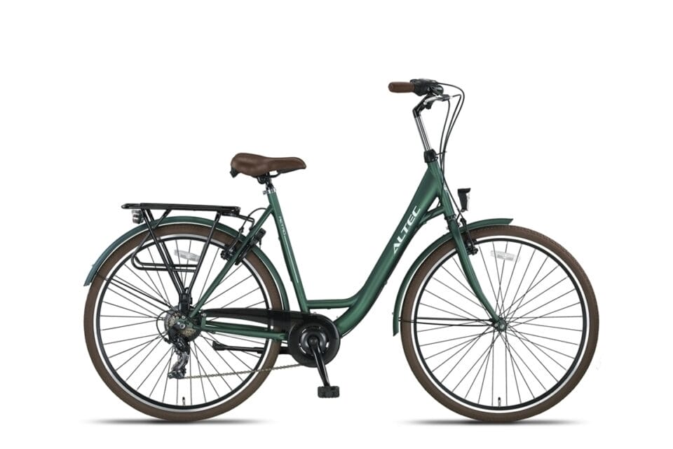 Altec Metro 28-palcový dámsky bicykel 55 cm vojenská zelená **** AKCIA *****
