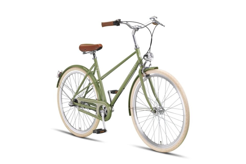 Altec Palermo 3T 28 inch Damesfiets 52 cm Retro Groen *** ACTIE UITVERKOOP *** - Afbeelding 2