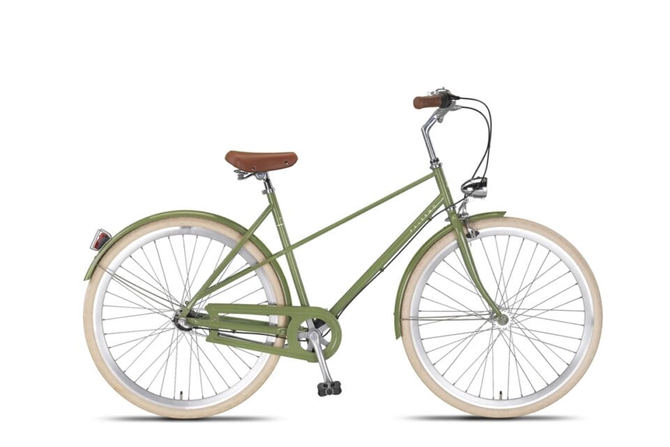 Altec Palermo 3T 28 inch Damesfiets 52 cm Retro Groen *** ACTIE UITVERKOOP ***