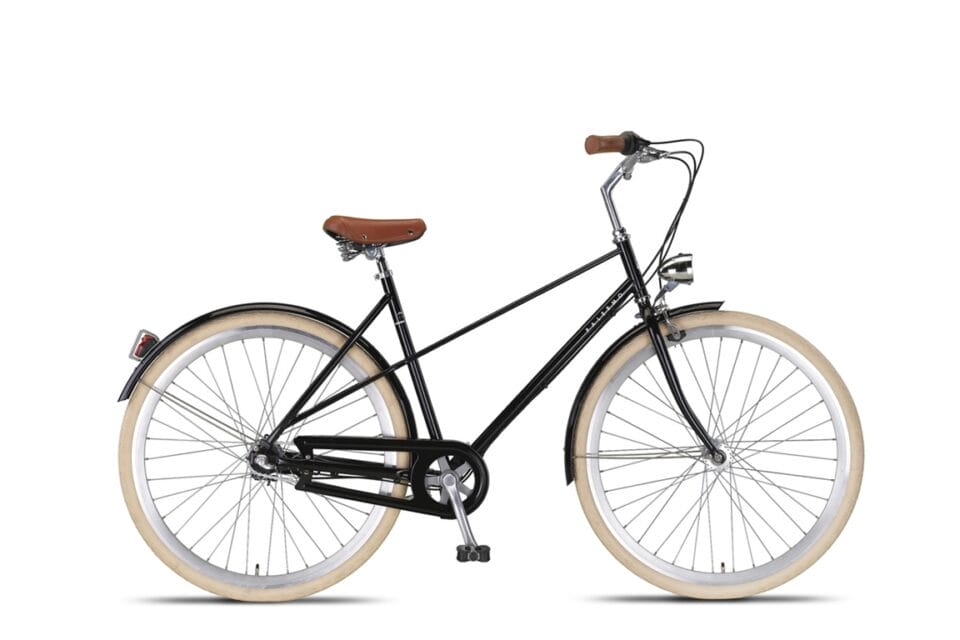 Altec Palermo 3F 28 tuuman naisten polkupyörä 52 cm kiiltävä musta *** MYYNTI KAMPANJA ***