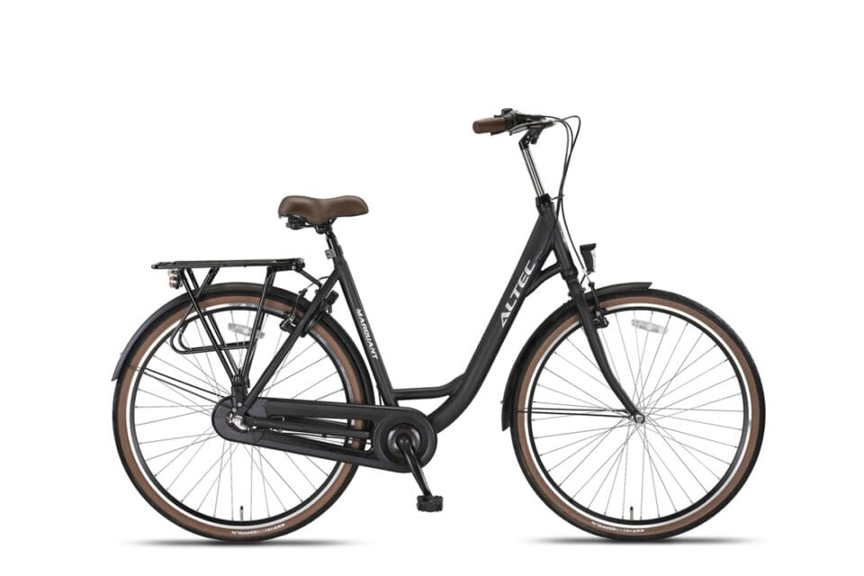 Dámsky bicykel Altec Marquant 28 palcový N-3 56 cm matná čierna