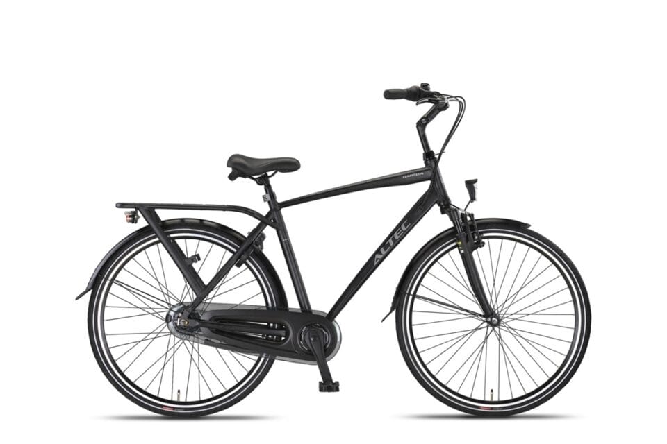 Bicicleta masculina Altec Omega 28 polegadas 61 cm N-7 preta fosca