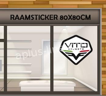 VITO ETALAGE / RAAM STICKER 80X80CM