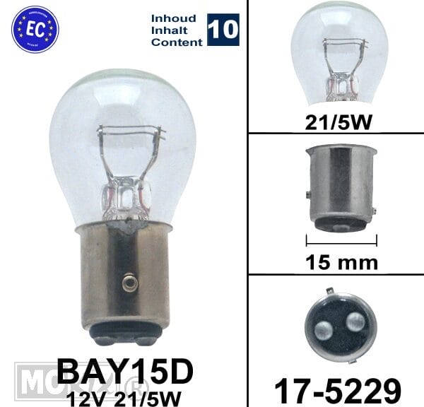 17-5229 LAMP BAY15D 12V 21/5W FLOSSER CE keur (10)
