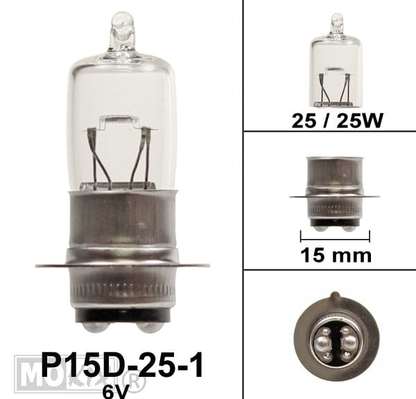 17-6251 LAMP P15D-25-1  6V 25/25W FLOSSER (1)
