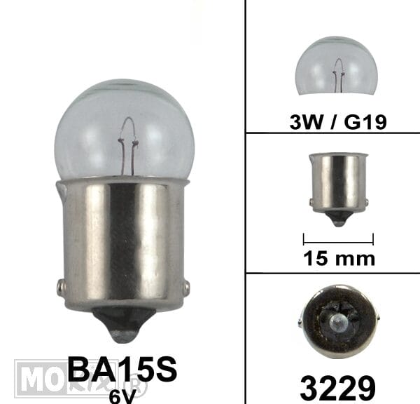 3229 LAMP BA15S  6V  3W G19 (1)