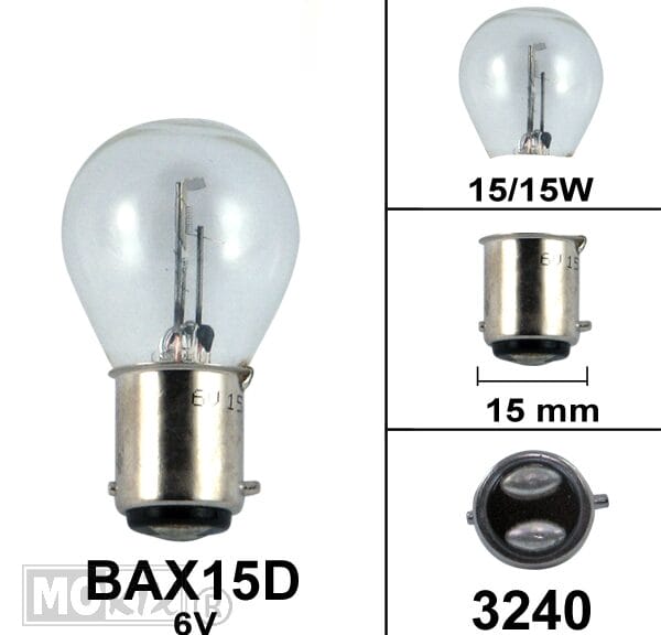 3240 LAMP BAX15D  6V 15/15W (1)