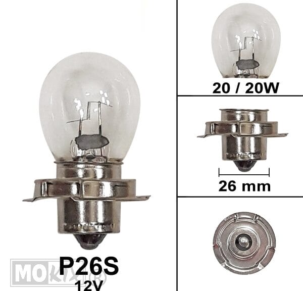 6909 LAMP P26S 12V 20W (1)