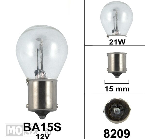8209 LAMP BA15S 12V 21W CE keur (1)