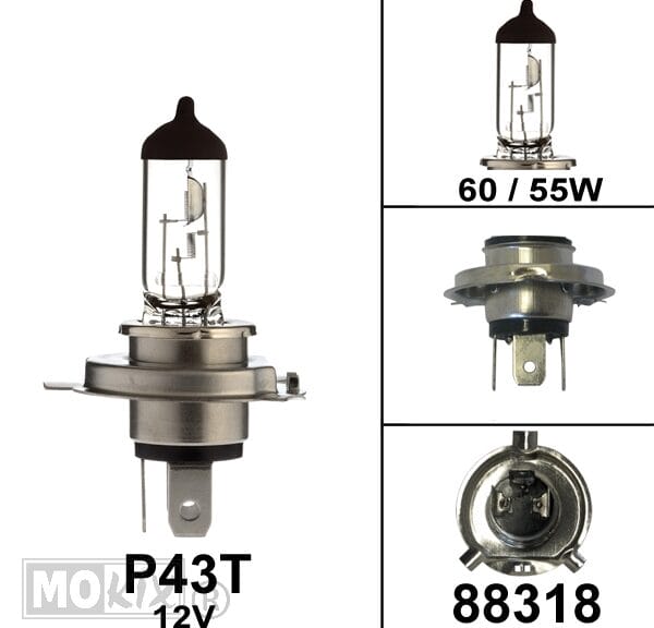 88318 LAMP P43T 12V 60/55W H4 CE (1)