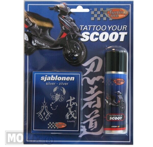 89082 CONCEPT TATTOO YOUR SCOOT  24dlg