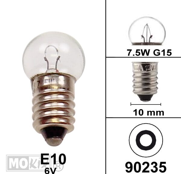 90235 LAMP E10  6V 7.5W G15 (1)