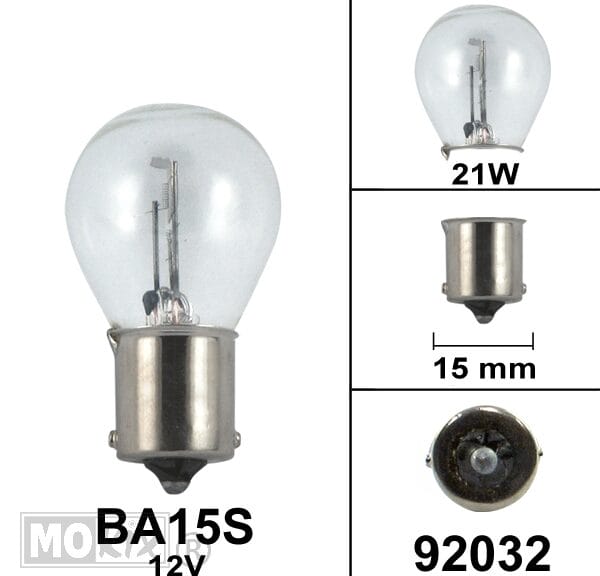 92032 LAMP BA15S 12V 21W OSRAM CE keur (1)