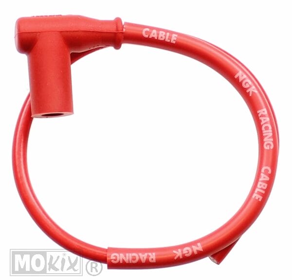 92269 BOUGIE DOP NGK RACING 2T SILICONEN KABEL CR4 ROOD