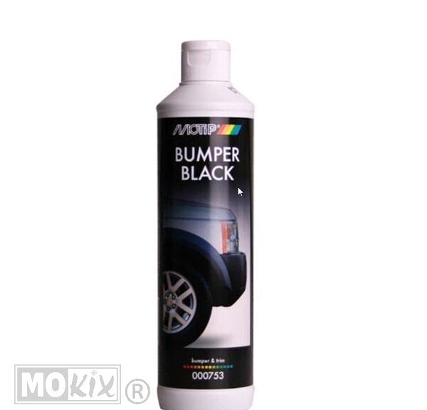 M0753 BUMPER BLACK CAR-CARE MOTIP FLACON 500ml