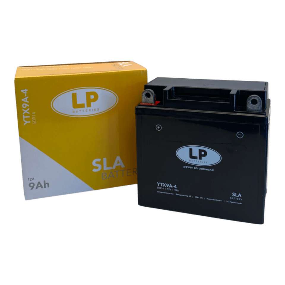 Accu Landport YTX9A-4 SLA (12V/9A) - Afbeelding 2