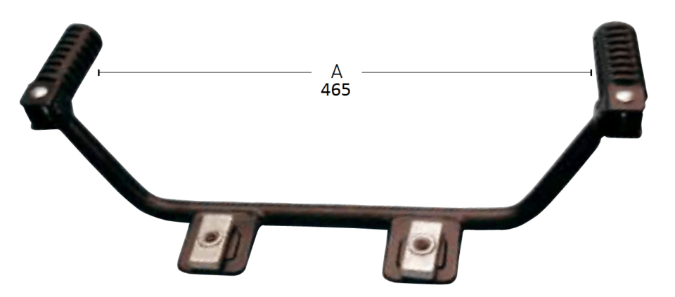 Voetrustset Buzzetti | Piaggio Zip 4T - Afbeelding 2