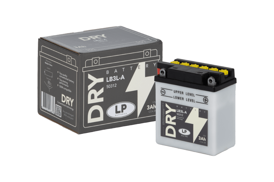 Accu Landport YB3L-A DRY (12V/3A)