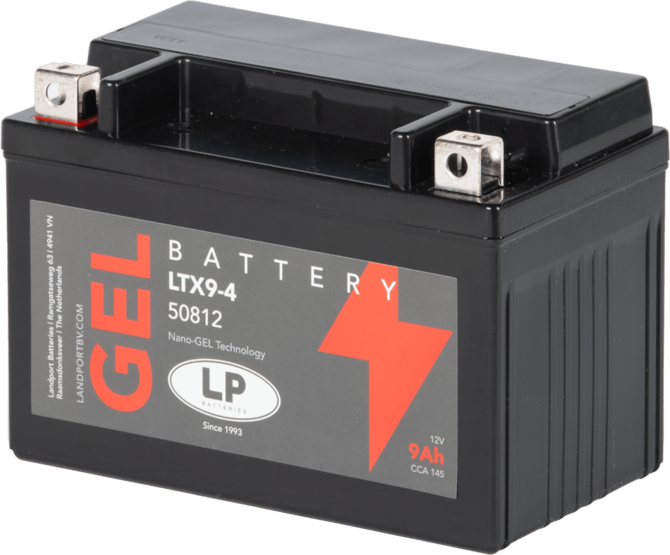 Accu Landport GTX9-4 GEL (12V/8A) - Afbeelding 3