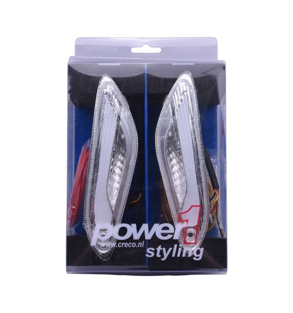 RAW-set Achter LED Power 1 Helder Tube | Vespa Sprint / Primavera - Afbeelding 2