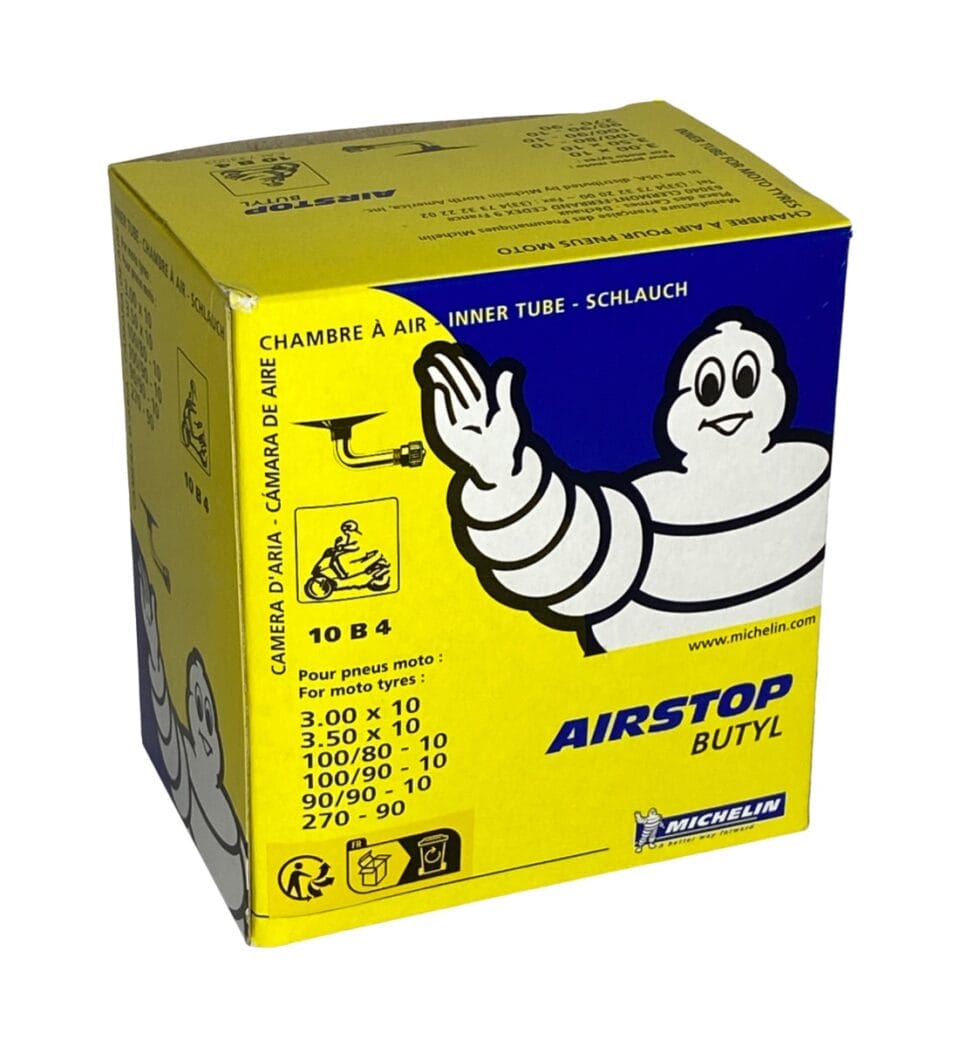 Binnenband Michelin 10-3.00/3.50/100-80/100-90 /90-90 90gr Ventiel - Afbeelding 2