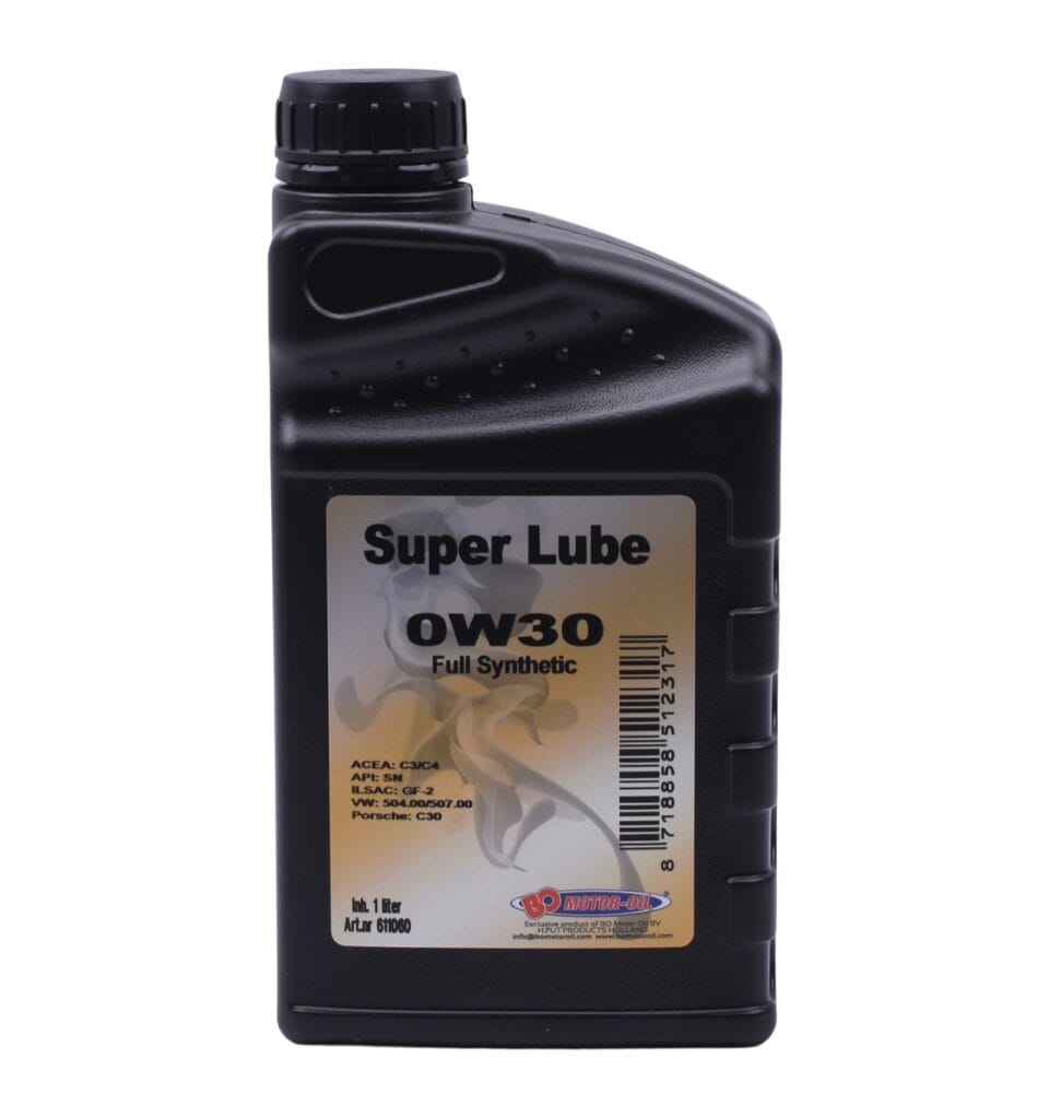 Motorolie BO Super Lube 0W-30 SN/CF (1L) - Afbeelding 2