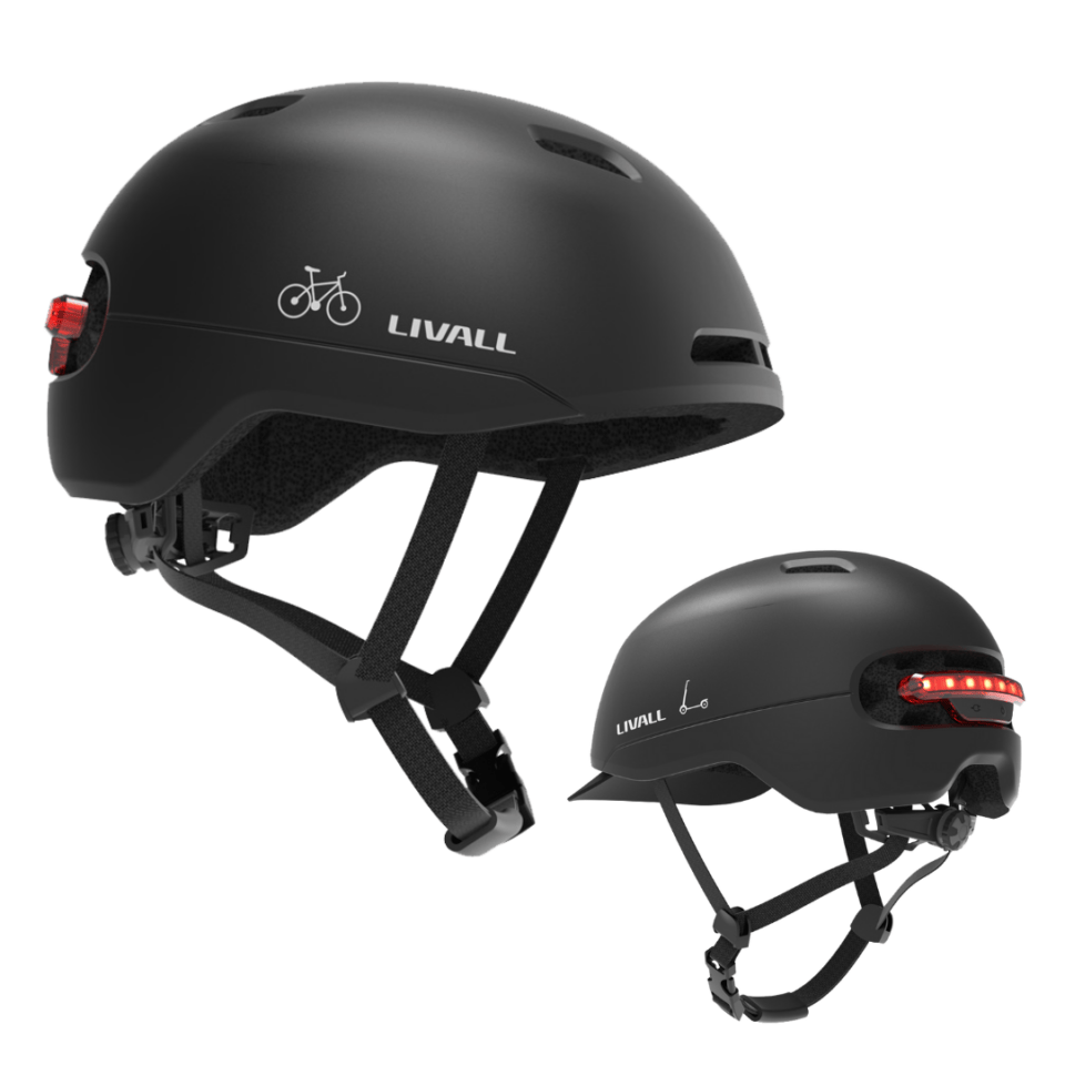 Livall C21 Smart Fiets Helm Medium 52-56 cm - Geschikt voor Speed Pedelec & Snorfiets - SOS functie - Remlicht - Afbeelding 2