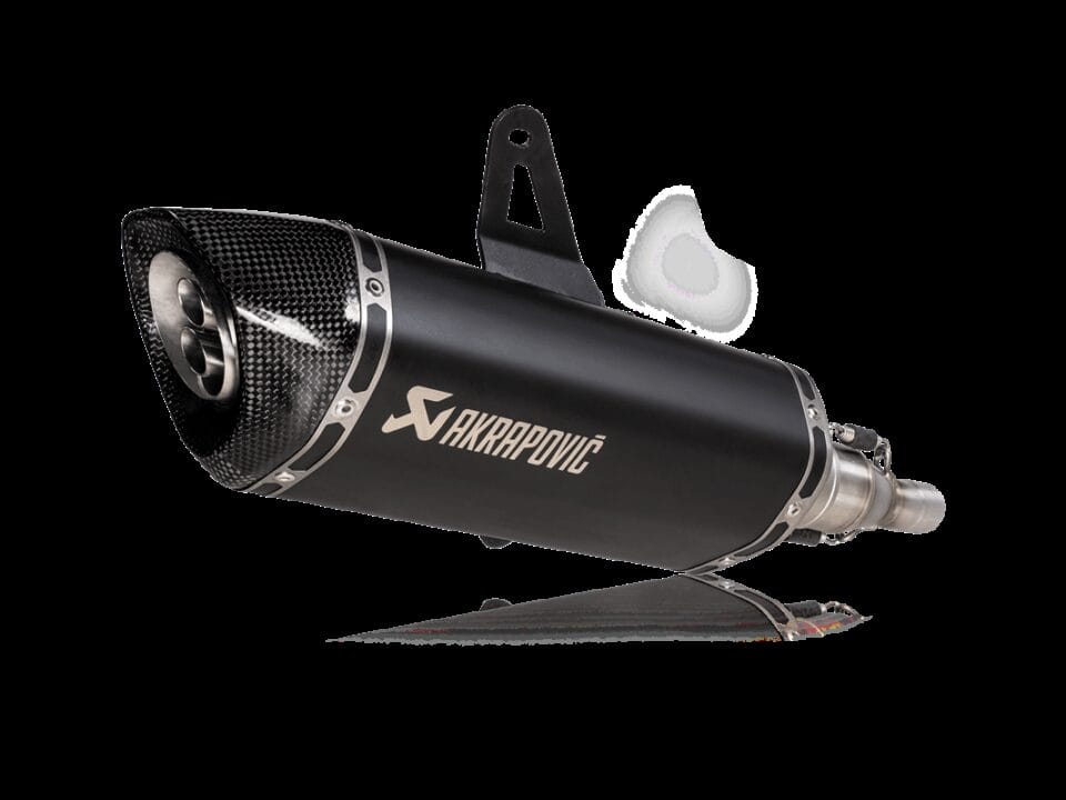 Uitlaat Akrapovic Racing SS Black | Italjet Dragster 125 / 200