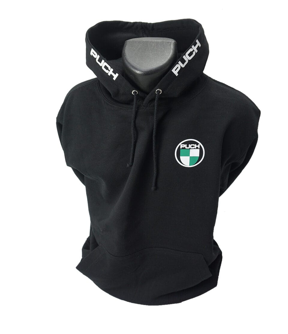 PUCH MAXI UNIVERSEEL Hoodie zwart/zwart maat M PUCH