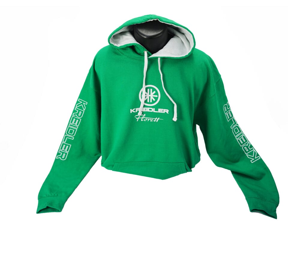 KREIDLER Hoodie groen / wit Kreidler maat M