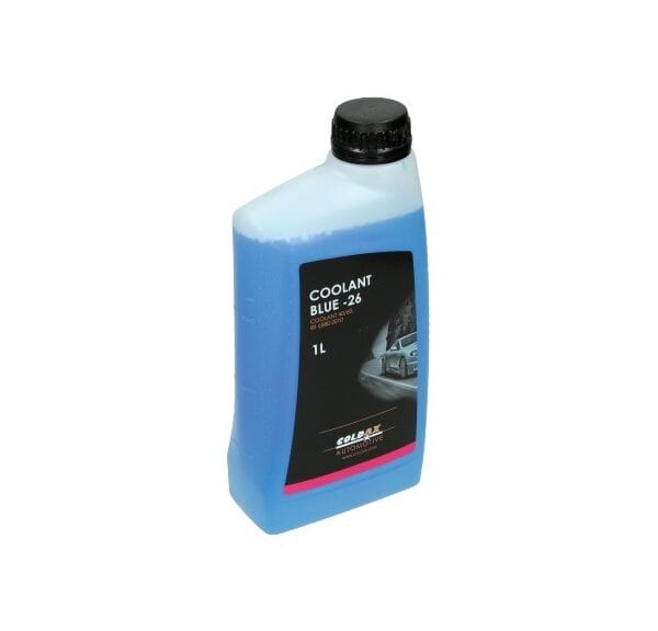 onderhoudsmiddel koelvloeistof blauw 1L fles coldax