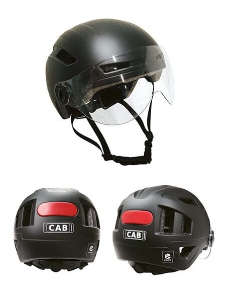 helm pedelec/snorfiets + vizier NTA-8776 keur S/M 52/57 zwart mat CAB safety