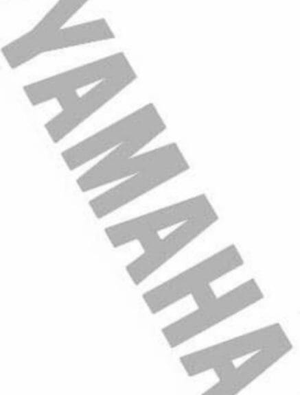 sticker woord [yamaha] onderspoiler chroom 2-delig past op aerox