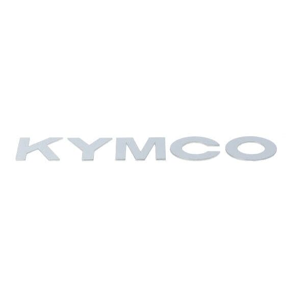 sticker zijskirt woord [kymco] agility wit kymco orig 87160-ldc8-e90-t01