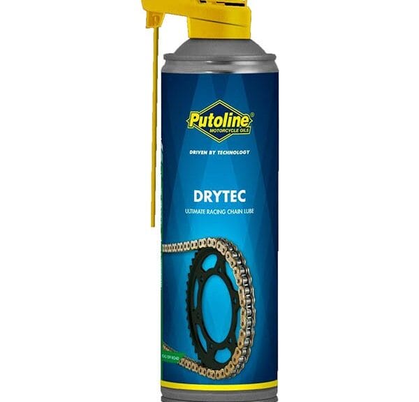 smeermiddel kettingspray PTFE drytech 500mL fles putoline 74086