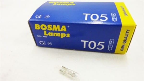 lamp 6V 1.2W t05 wedge bosma