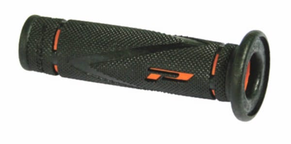handvatset progrip zwart/oranje past op scooter 838