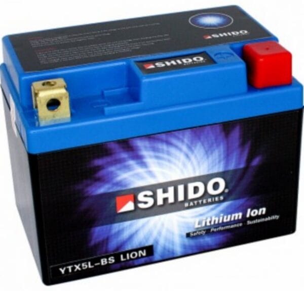 accu shido ytx5l-bs lithium ion ltx5l-bs