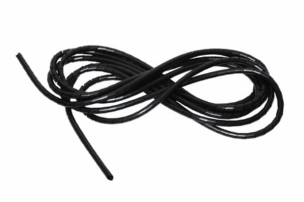 accessoire spiraalband kabel 5m 8mm zwart
